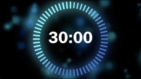 30 Minute Timer with Alarm ⏰ - YouTube