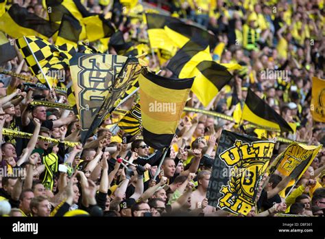 Borussia Dortmund fans, MAY 25, 2013 - Football / Soccer : UEFA Champions League Final match ...