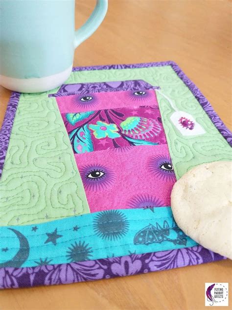 Coffee/Tea Cup PDF pattern | Mug rugs, Mug rug patterns, Paper piecing patterns