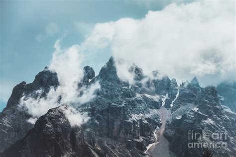 Beautiful landscape of Dolomite mountains Photograph by Anna Om - Fine Art America