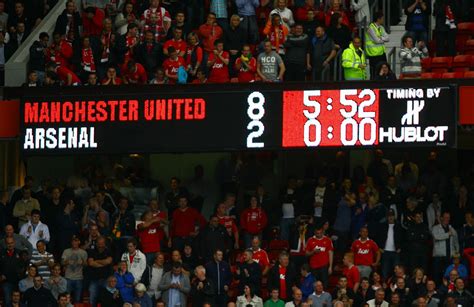 The teams from Man Utd 8-2 Arsenal then and now: 'I started to take the ...