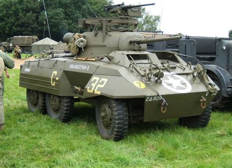 Wheeled armored vehicles of world war II. Part 20. Armored car M8 (USA)