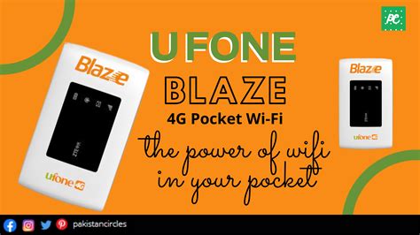 Ufone Wi-Fi Device Blaze Packages - Pakistan Circles