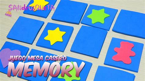 Juego memory casero | manualidades rápidas y fáciles | Sandrusqueta - YouTube