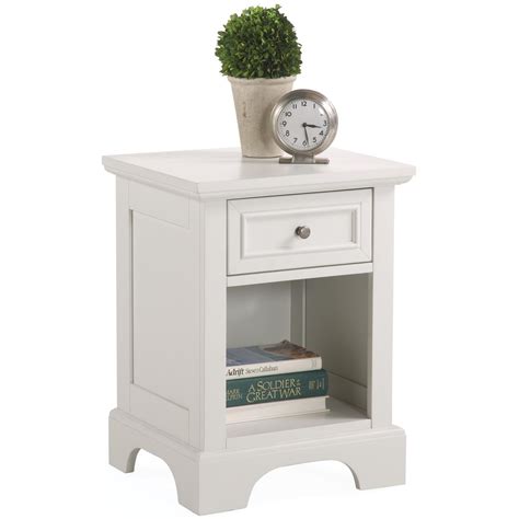 This+contemporary+white+nightstand+will+blend+well+with+many+furniture ...