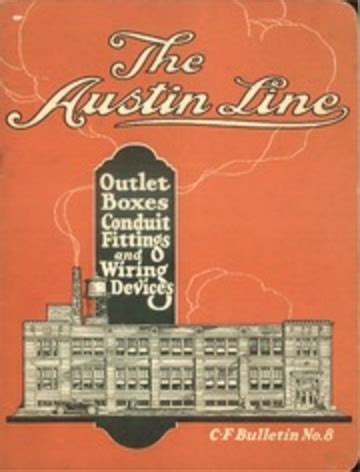 The Austin Line: outlet boxes, conduit fittings and wiring devices. : M. B. Austin Company ...