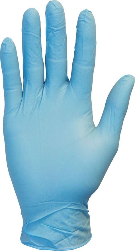 Safety Zone Premium Vinyl Stretch Blue Powder Free Gloves | PalmFlex