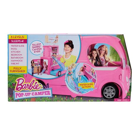 Bedienungsanleitung Mattel Barbie Pop-Up Camper (Deutsch - 2 Seiten)