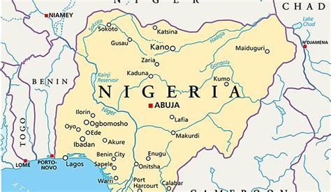 Which Countries Border Nigeria? - WorldAtlas