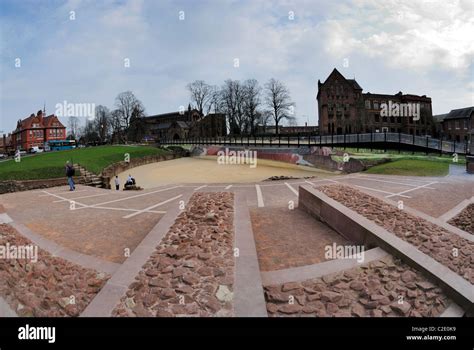 Roman Amphitheatre in Chester Stock Photo - Alamy