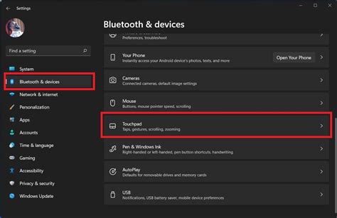 How To Adjust Touchpad Settings On Windows 11 | techlatest