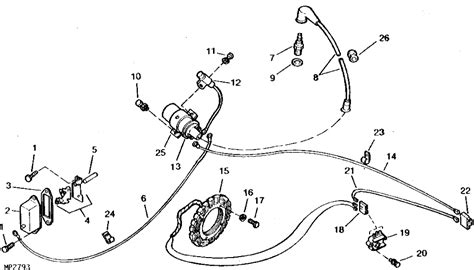 John Deere 212 Garden Tractor Parts Diagram