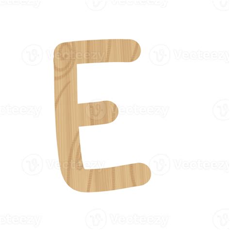 Wood Texture Alphabet 34723182 PNG