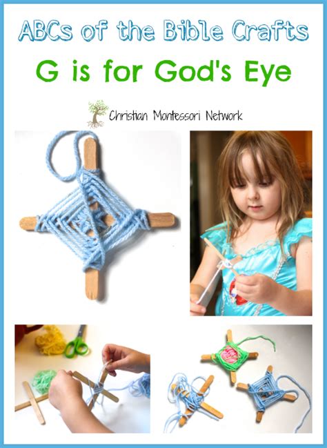 G is for God's Eye Craft - Christian Montessori Network