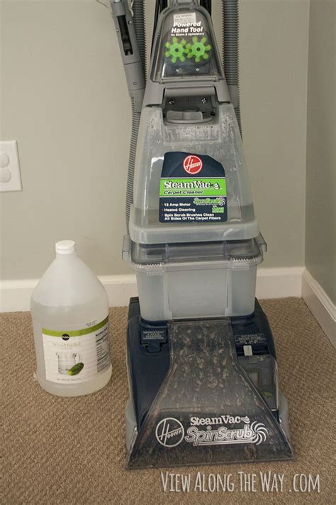 All-natural carpet cleaning solution recipe