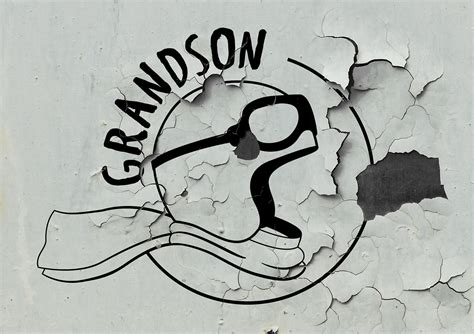 logo for the brand "GRANDSON" on Behance