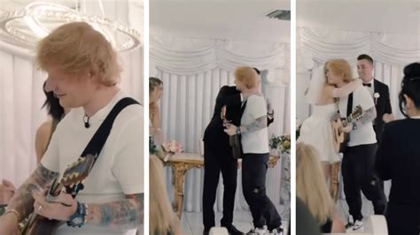 "Magical": Ed Sheeran crashes wedding after cancelled Vegas concert ...