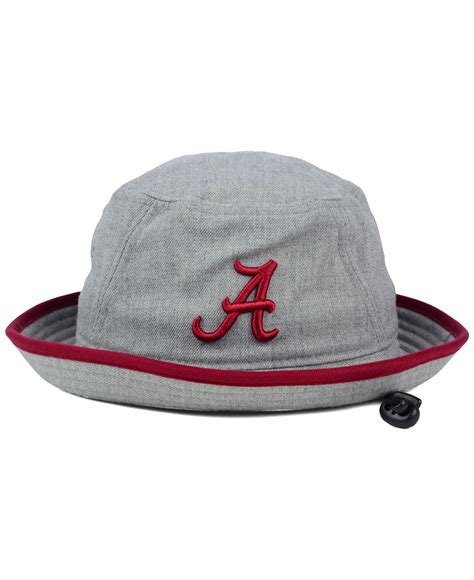 Lyst - Ktz Alabama Crimson Tide Tip Bucket Hat in Gray