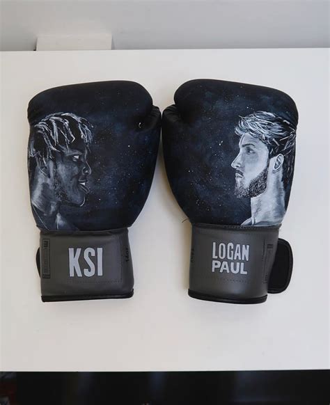 KSI vs Logan Paul Boxing Gloves Art : r/ksi