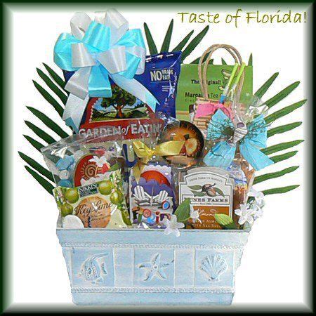 Florida gift basket | Gift baskets, Gifts, Basket