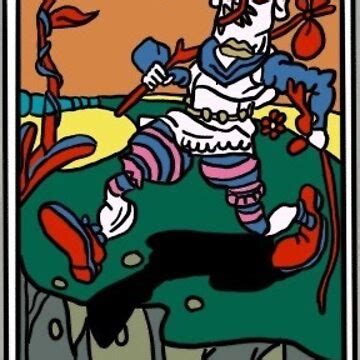 "The Fool JoJo Tarot Card" Sticker for Sale by censor ♡ | Redbubble