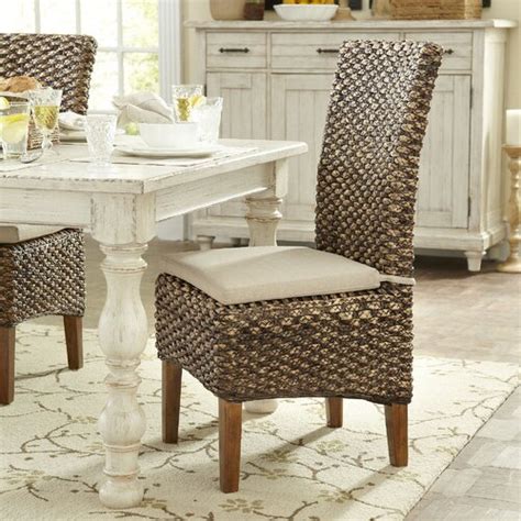 Birch Lane Woven Seagrass Dining Chair & Reviews | Wayfair