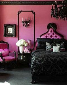 Pink & Black bedrooms