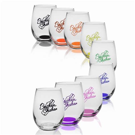 Personalized 9 oz. Libbey Stemless Wine Glasses | 207 - DiscountMugs ...