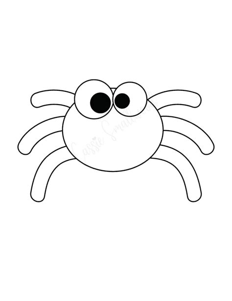 Printable Spider Template