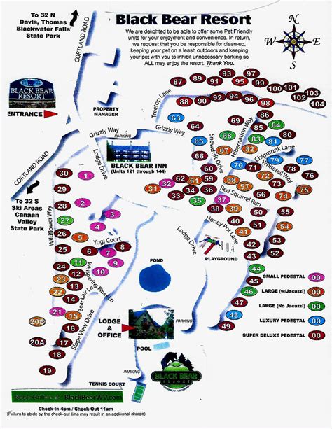 Corridor H Wv Map - Squaw Valley Trail Map