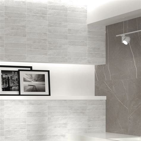 Verona 3" X 12" Wall Tile - White | Pera Tile