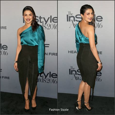 Priyanka Chopra In Haider Ackermann At 2016 InStyle Awards - Fashionsizzle