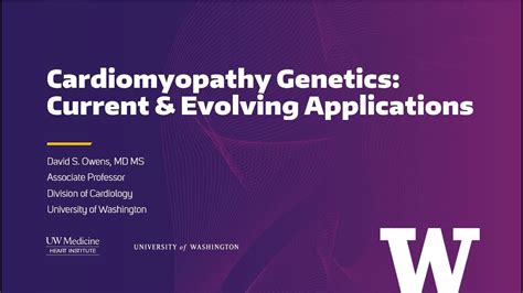 Cardiomyopathy Genetics: Current & Evolving Applications - YouTube