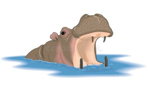 Top 135+ Hippo mouth cartoon - Tariquerahman.net