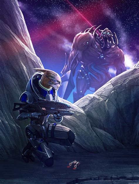 The Ashes of Menae - Garrus Vakarian fanart : r/masseffect