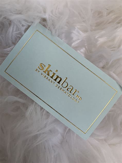 Skin Bar MD Dedham MA CUTE BUSINESS CARD IDEA | Beauty business cards ...