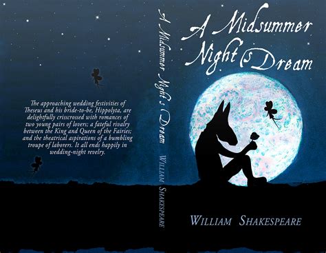 Book cover re-design for 'A Midsummer Night's Dream' on Behance