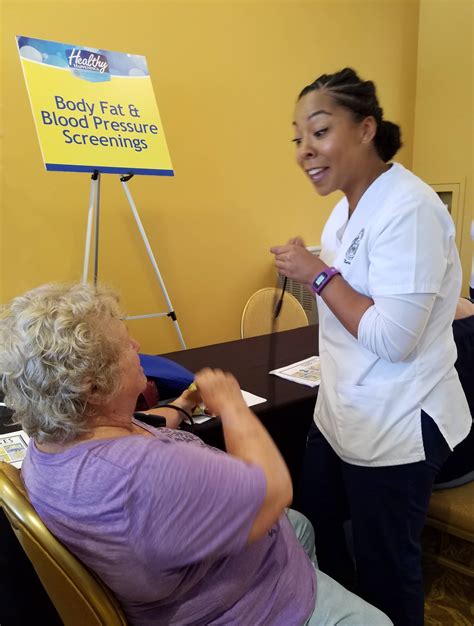 Keiser University Tampa Nursing Students Volunteer at Health Fair ...