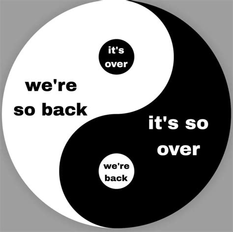 It's So Over / We're So Back | It's So Over / We're So Back | Know Your ...