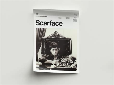 Scarface Movie Poster Scarface Wall Decor Scarface Poster - Etsy