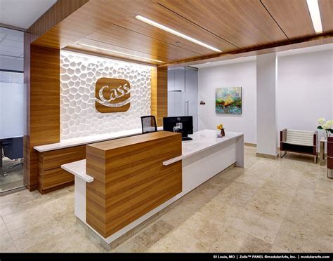 InterlockingRock® PANELS Gallery | modularArts® | Office reception ...