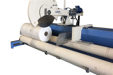 Automatic Fabric and Materials Roll-Cutting Machine - i2 Europe - Technical Textile Machinery