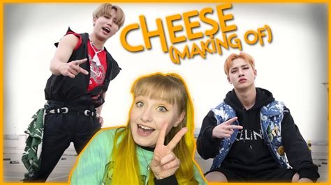 STRAY KIDS 'CHEESE MV MAKING FILM' REACTION - YouTube