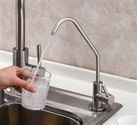 Free shipping Drinking Water Filter System Tap SUS304 Stainless Steel Lead-free Kitchen Drinking ...