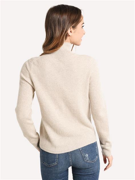 Naadam Cashmere Brushed Cashmere Turtleneck - Saint Bernard