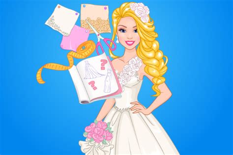 Barbie Wedding Dress Design | Decoration Games Doli Doli