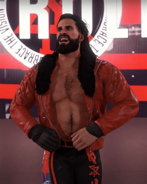 Wwe 2k22 Seth Rollins Leather Jacket | California Outfits