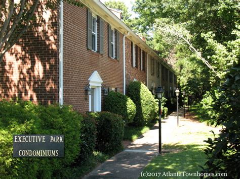 Executive Park Townhomes in Atlanta (Brookhaven), Georgia.