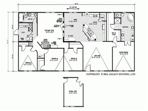 Cool Skyline Manufactured Homes Floor Plans - New Home Plans Design