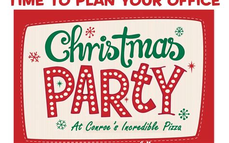 Time to Plan the Office Christmas Party! - Incredible Pizza Company - Enjoy our huge all-you-can ...